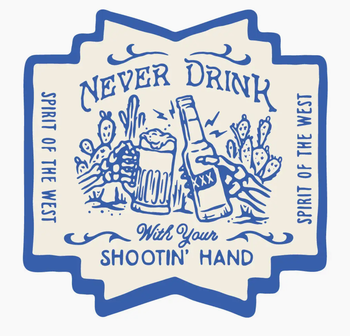 STICKER ~ shootin' hand