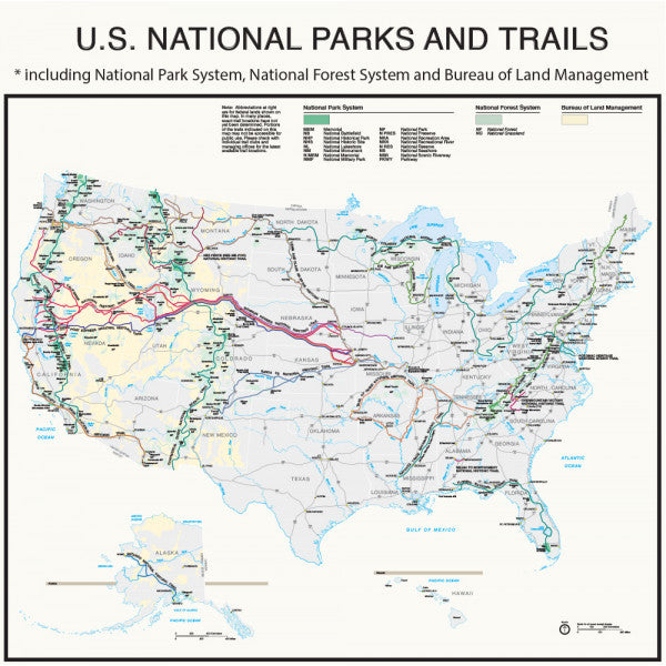 BANDANA ~ u.s. national parks & trails