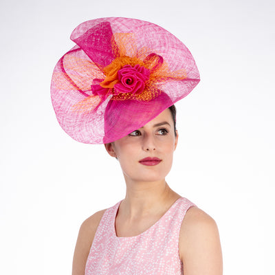 fuchsia & orange