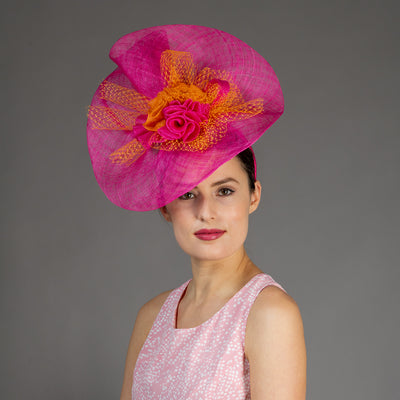 fuchsia & orange