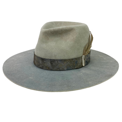 hatWRKS original crystal mountain made with western weight beaver blend fur felt