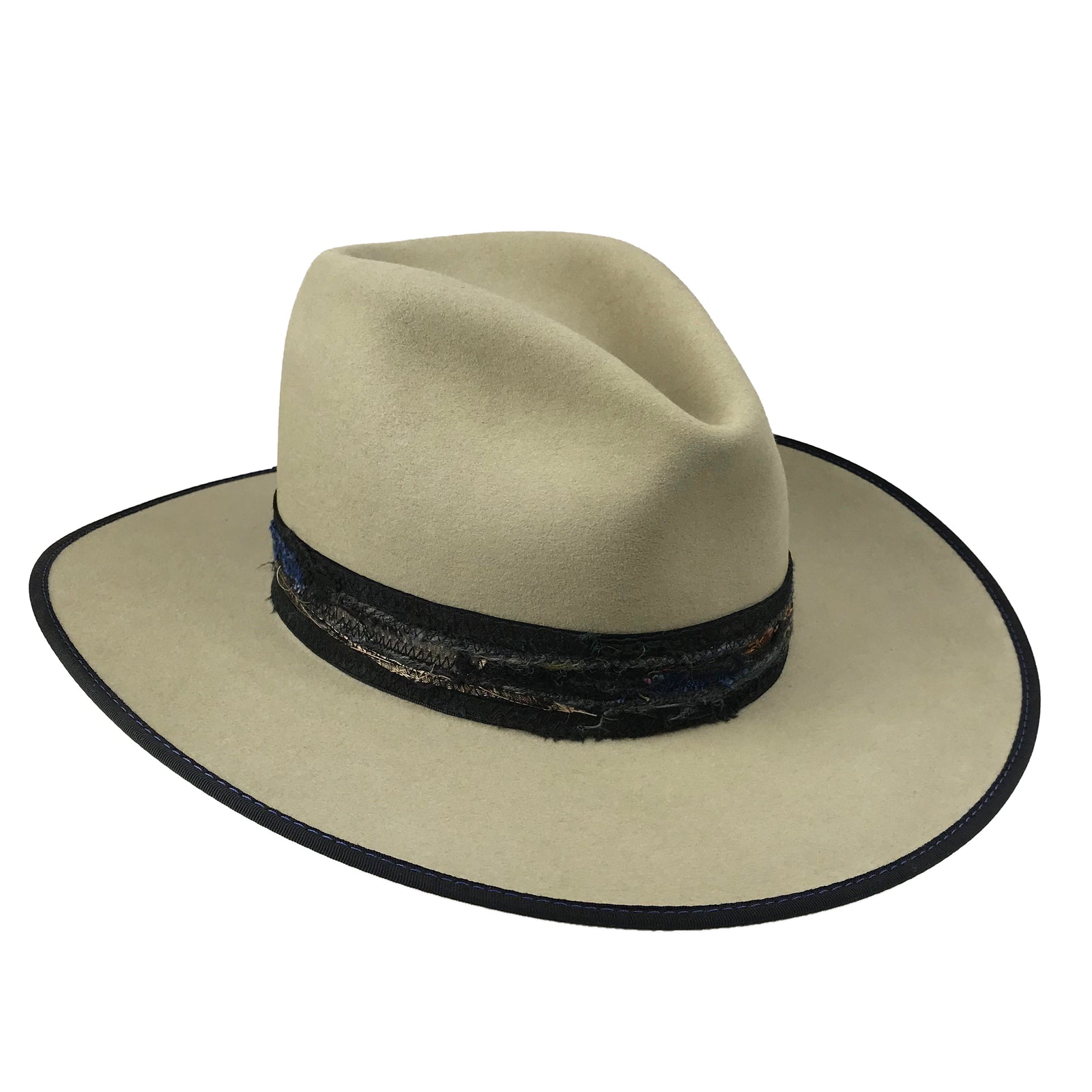 hatWRKS original made with western weight beaver blend fur felt