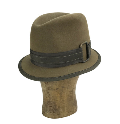 hatWRKS original buck up fedora crown