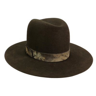 center dent crown with cut brim