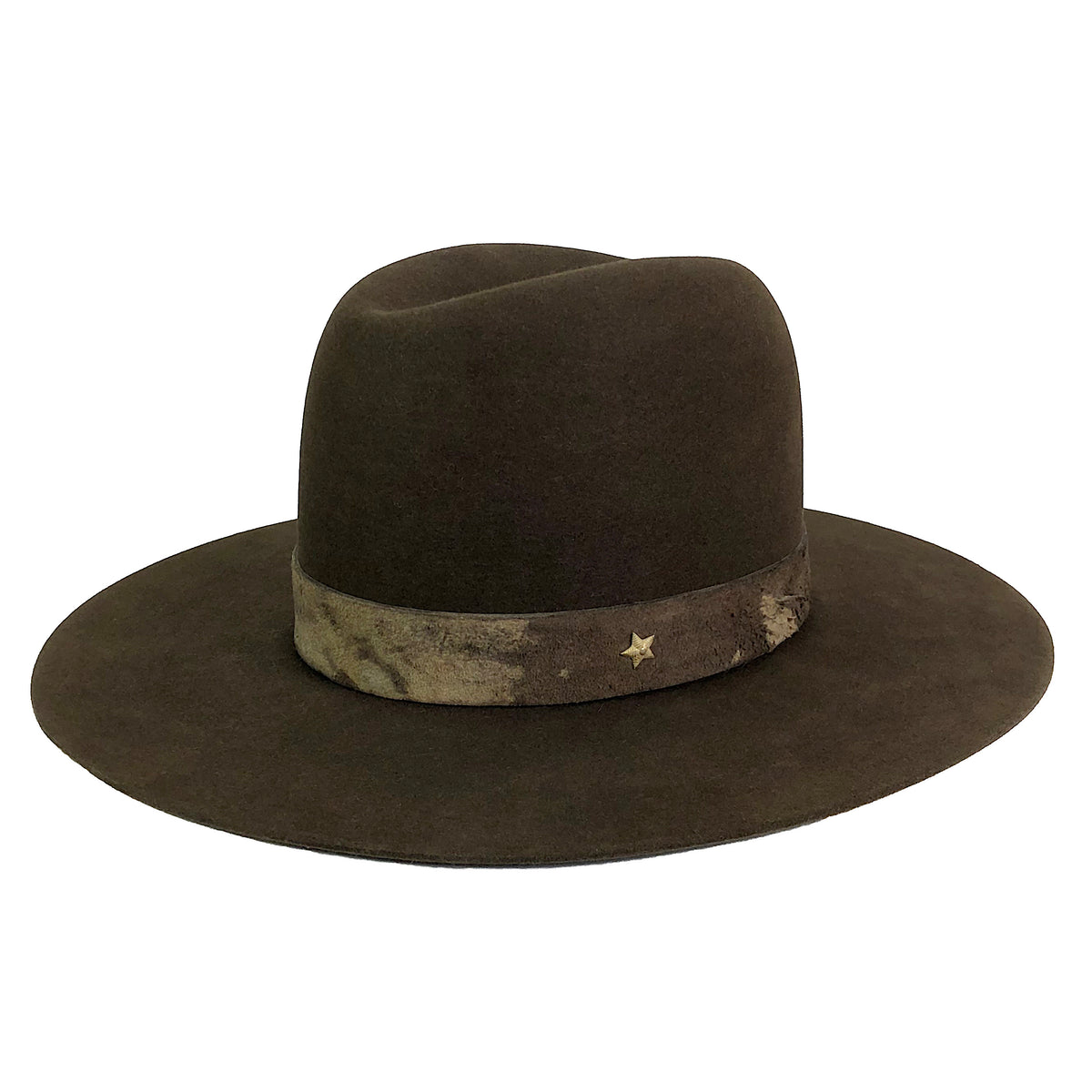 hatWRKS original made with western weight beaver blend fur felt
