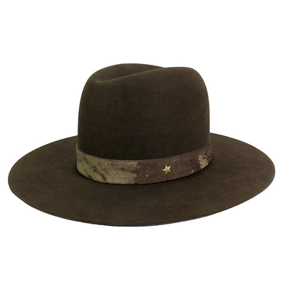 hatWRKS original made with western weight beaver blend fur felt