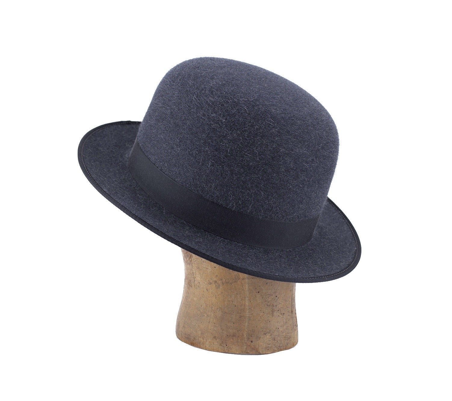 hatWRKS original bowling blue derby hat