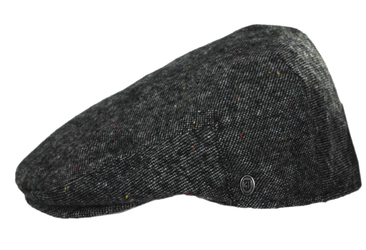 black confetti tweed