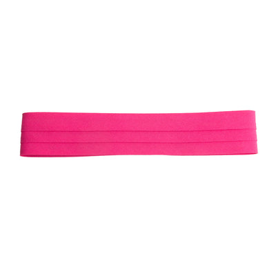 puggaree ~ 3 pleat solid ~ hot pink