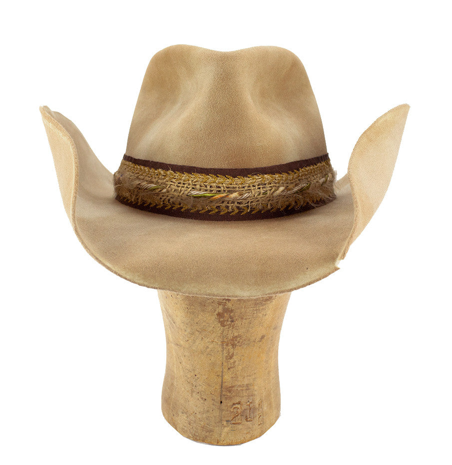 "burlap beaver"  7 1/4