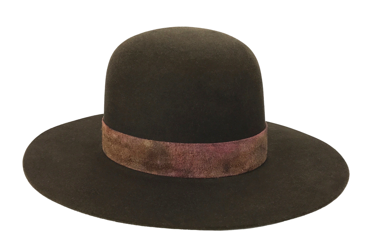 hatWRKS original hat made with western weight beaver blend fur felt