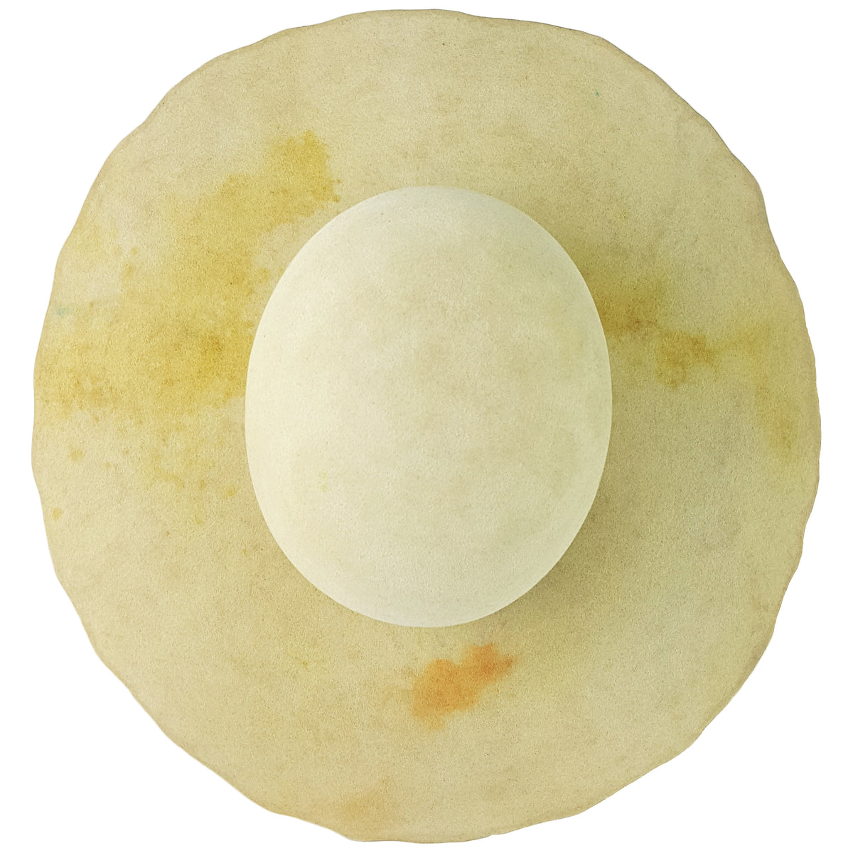 uncut brim approx 4 1/2"